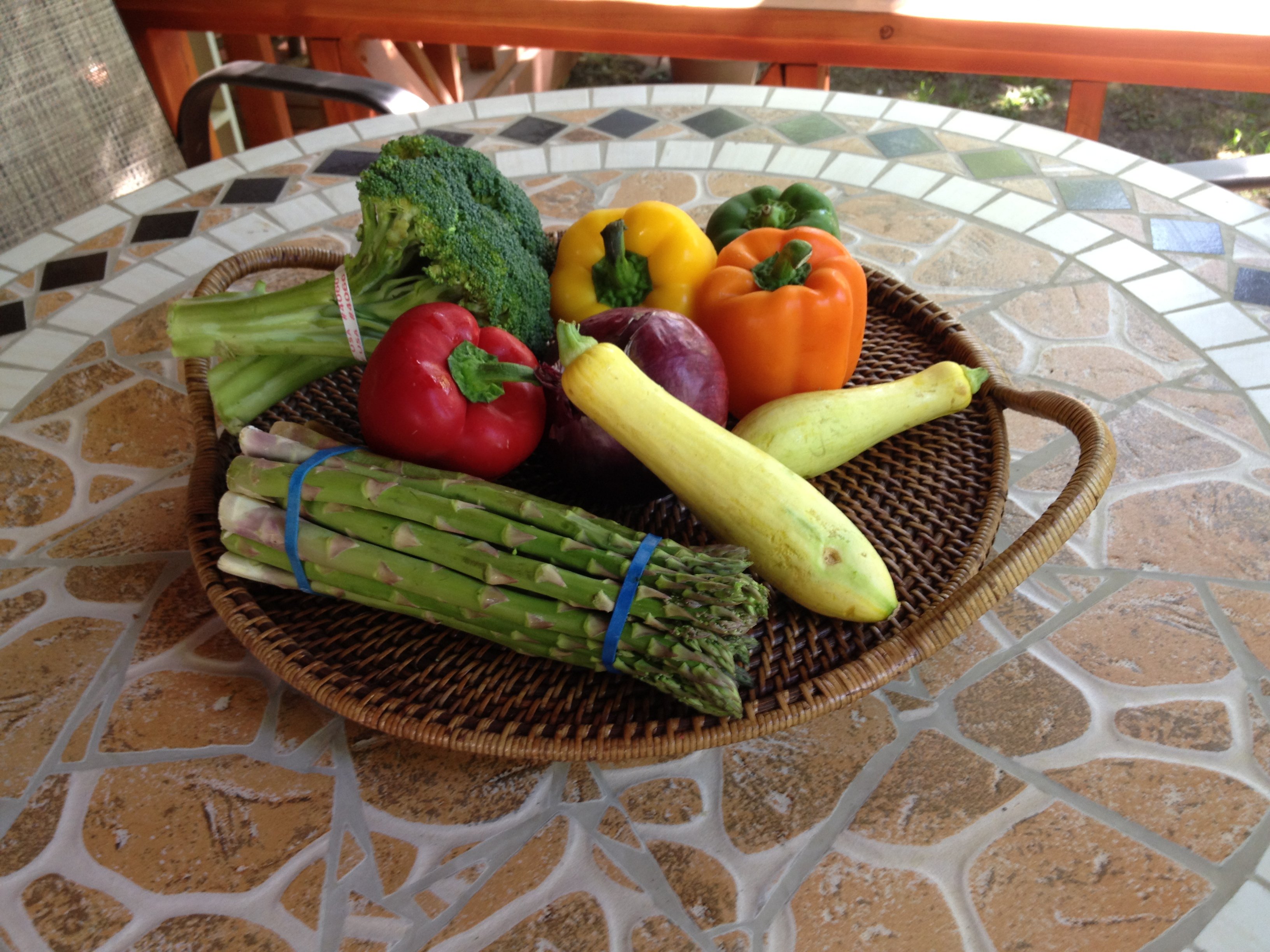 Curious about the Mediterranean Diet? IMG_0727 good veggie pix porch