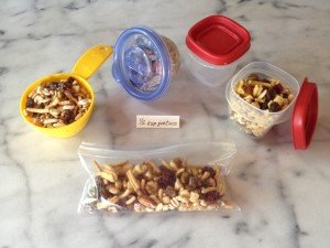 Neily's Rockin' Health Trail Mix - You'll love it! Examples of 1/2 cup portions
