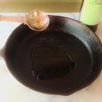 Yes, you can overeat 'good for you' foods! olive oil, cast iron skillet