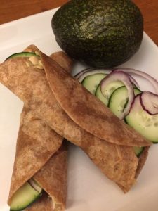 If Avocados are Fruit, is Guacamole a Smoothie? vegan wrap