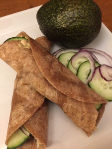 6 Super Foods to Keep on Hand (and you might already have them!) bean and avocado wrap super food